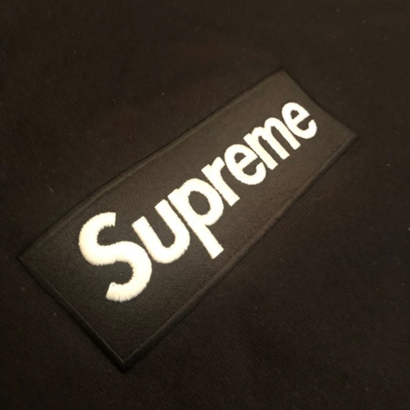 Supreme Black Box Logo Crew Neck - Picture 3 of 8